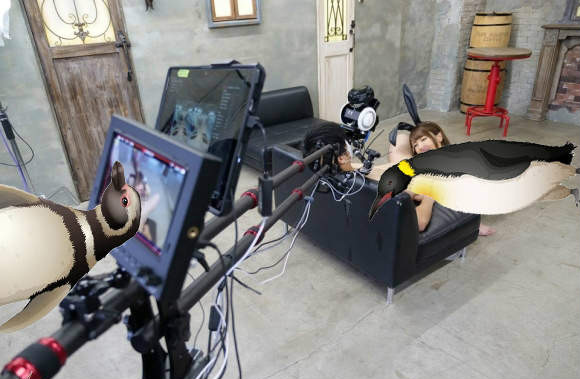 女优如何拍摄VR爱情动作片 VR片场曝光男优被当空气