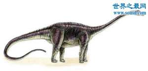 史前最长的恐龙，梁龙长达52米(光脖子就长30米)