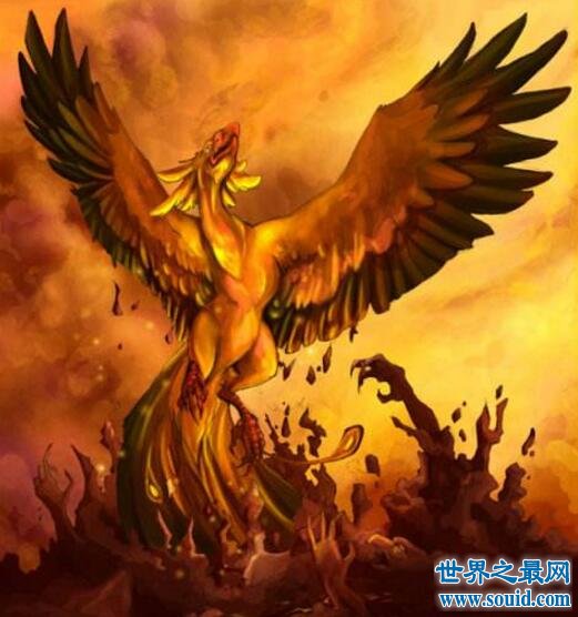 神话故事中的不死鸟，每过500年就会自焚和重生