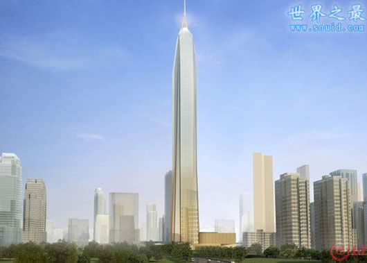 深圳最高楼，深圳平安国际金融中心大厦(592米)