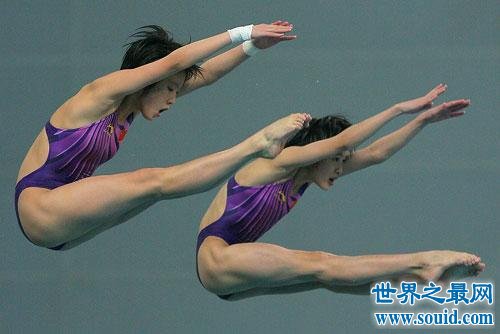 中国六大最著名的女子跳水运动员，谁说女子不如男！