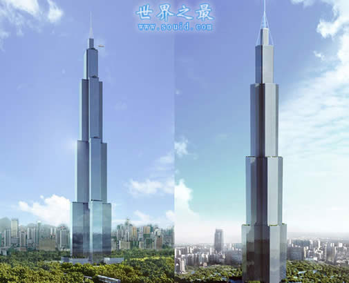 2017中国第一高楼，苏州中南中心既然高达729米