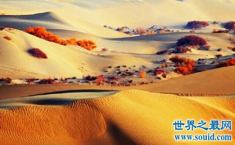 中国最大的沙漠也是世界最神秘的沙漠 面积有三个省那么大