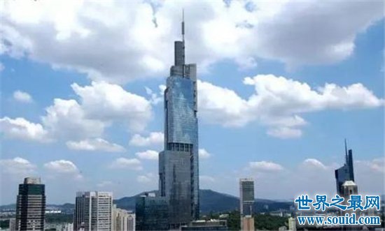 南京十大高楼排名，南京第一竟然高达580米！