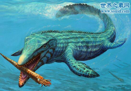 海洋里最厉害的恐龙，沧龙(干掉上龙如吃白菜)