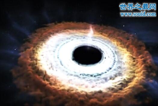 黑洞吞噬恒星，强大的喷火奇观(内附视频）