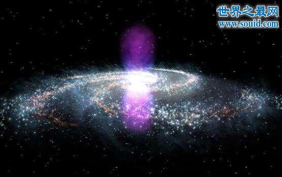 银心就为银河系中心，是一个超大质量的巨型黑洞