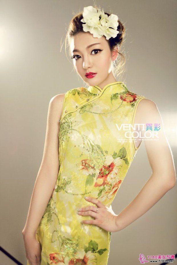 中国旗袍美女 别有时尚风味的美女