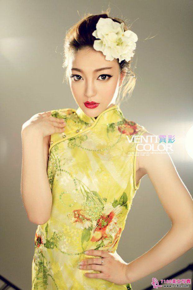 中国旗袍美女 别有时尚风味的美女