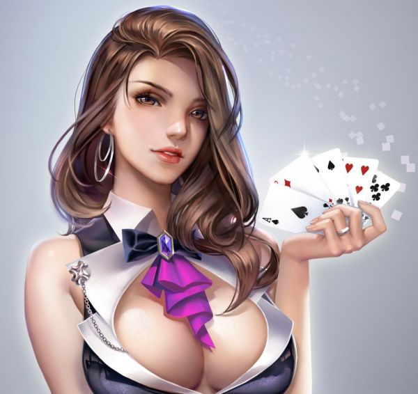 poker性感美女